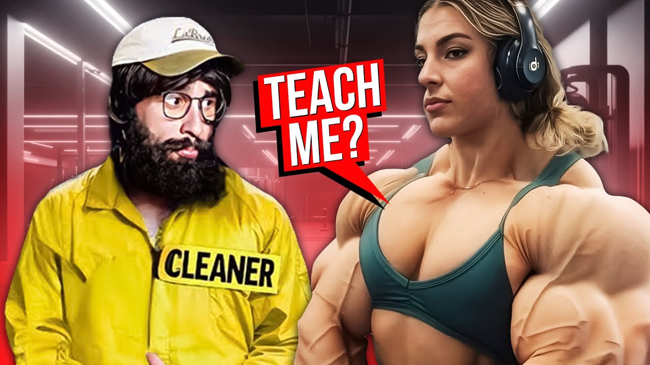 Cleaner BROKE the Ego of the “Strongest Women” 💪🔥 Anatoly GYM PRANK
