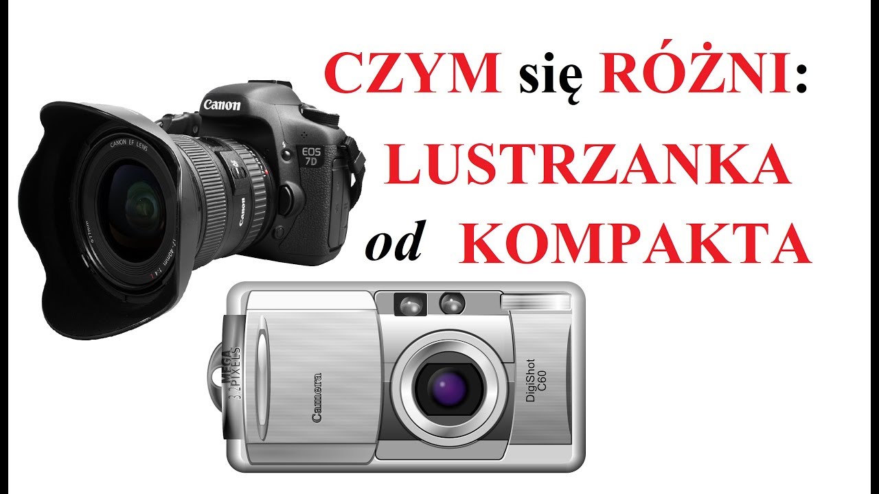 Czym się R&Oacute;ŻNI LUSTRZANKA od aparatu KOMPAKTOWEGO
