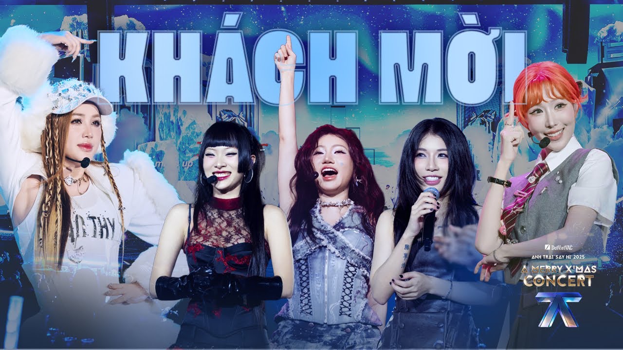 FULL Màn Kết Hợp Khách Mời Nữ Tại Concert 2025: BẢO THY, MIN, ORANGE, LYHAN, LAMOON, 52Hz, MỸ MỸ...