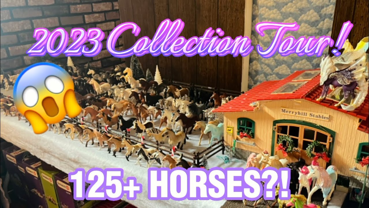 ✨Updated Collection Tour!✨ ~ February 2023 ~ 125+ HORSES?! 😱 ~ Highland Schleich