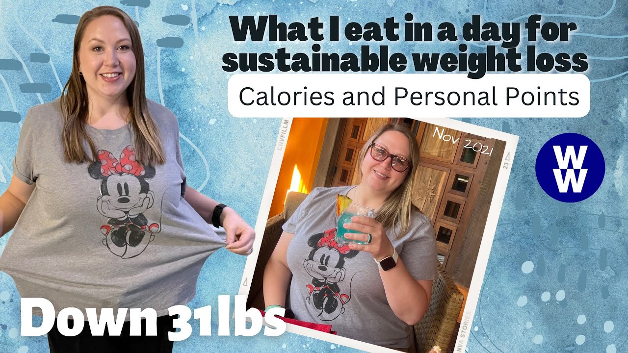 What I eat in a day for weight loss on WW Weight Watchers. The one where I’m sick.