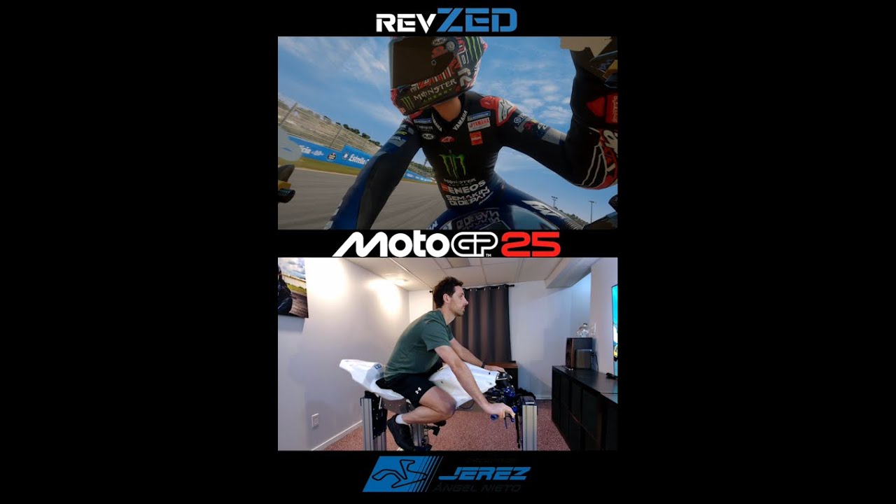 MotoGP 25 | First Ride on the RevZED Simulator at Jerez! First-Person Gameplay!
