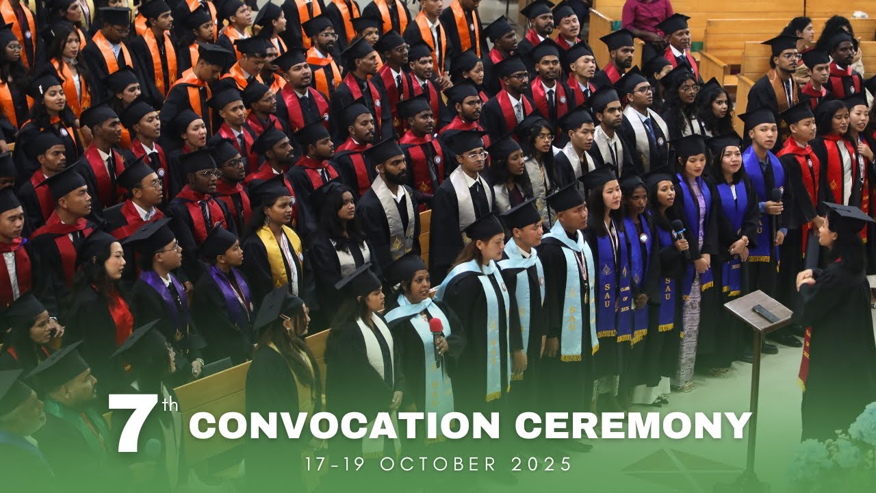 🎓 7th Convocation Ceremony 🎓 | 17–19 October 2025 | Spicer Adventist University