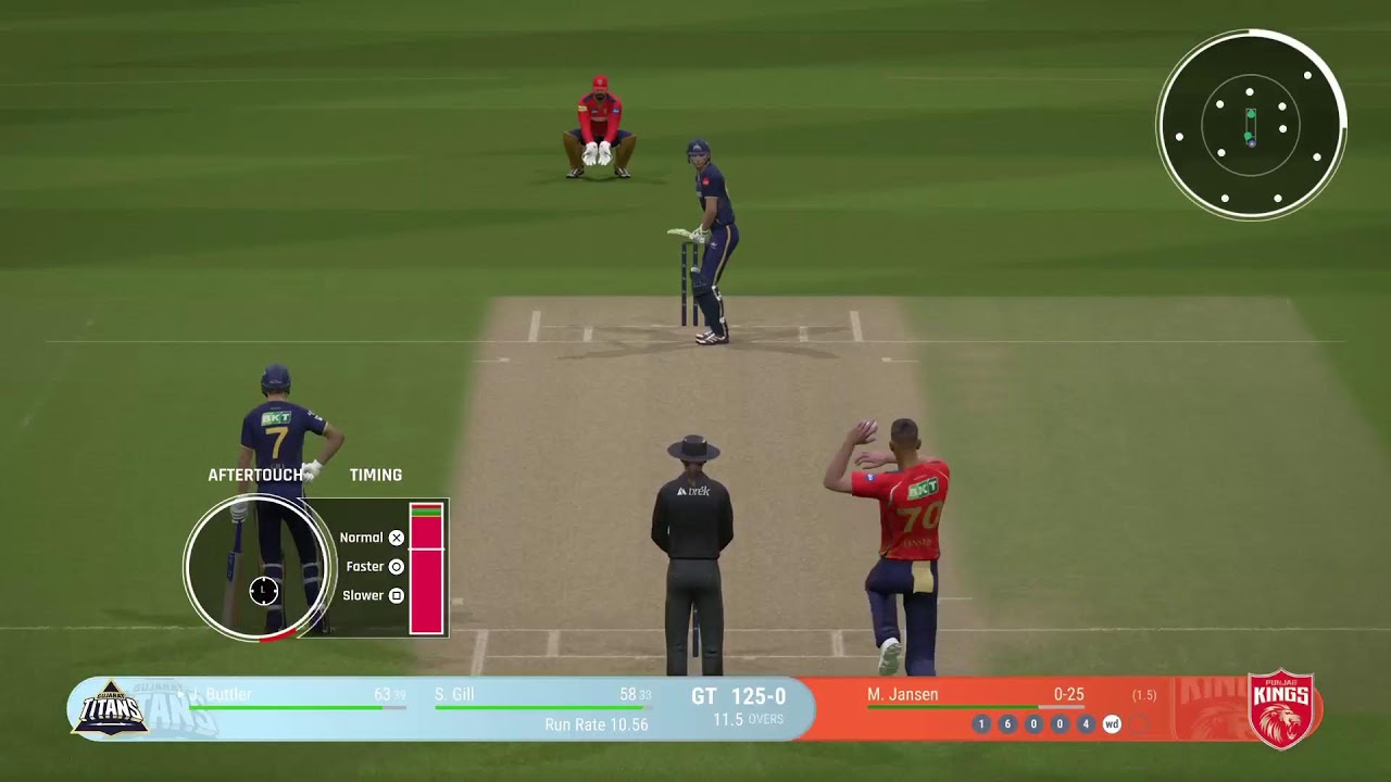Матч IPL 2026 между командами Punjab Kings и Gujarat Titans 
