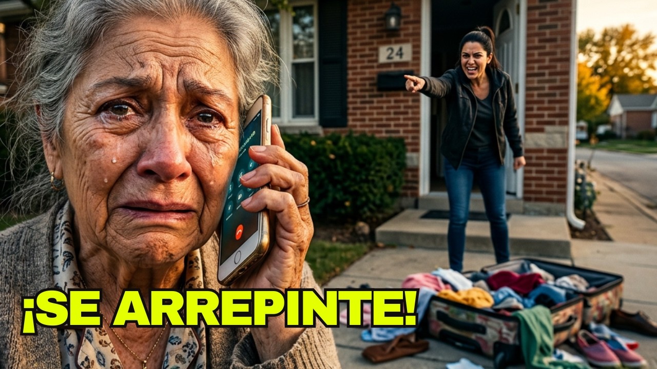 Me gritó 'vieja inútil' y sacó mis maletas, pero 10minutos después el banco me llamó por mi herencia