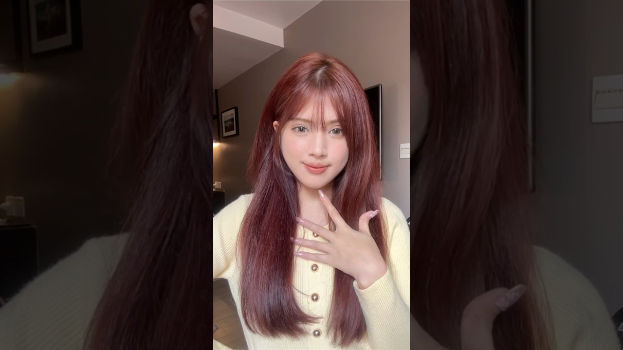 How to get Korean See Through Bangs Hairstyle