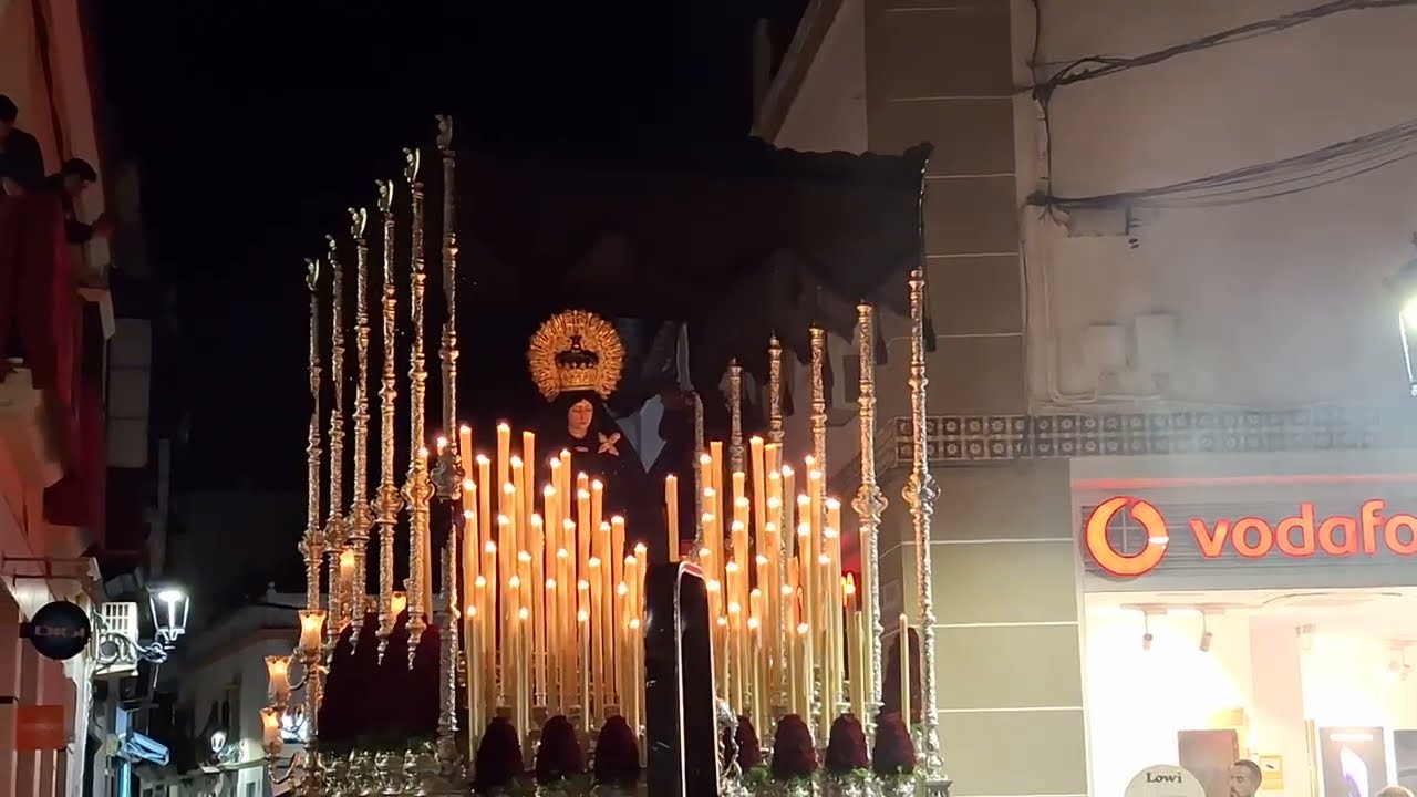 SEMANA SANTA DE UTRERA 2024. La Virgen de los Dolores (Hdad. de Vera+Cruz)