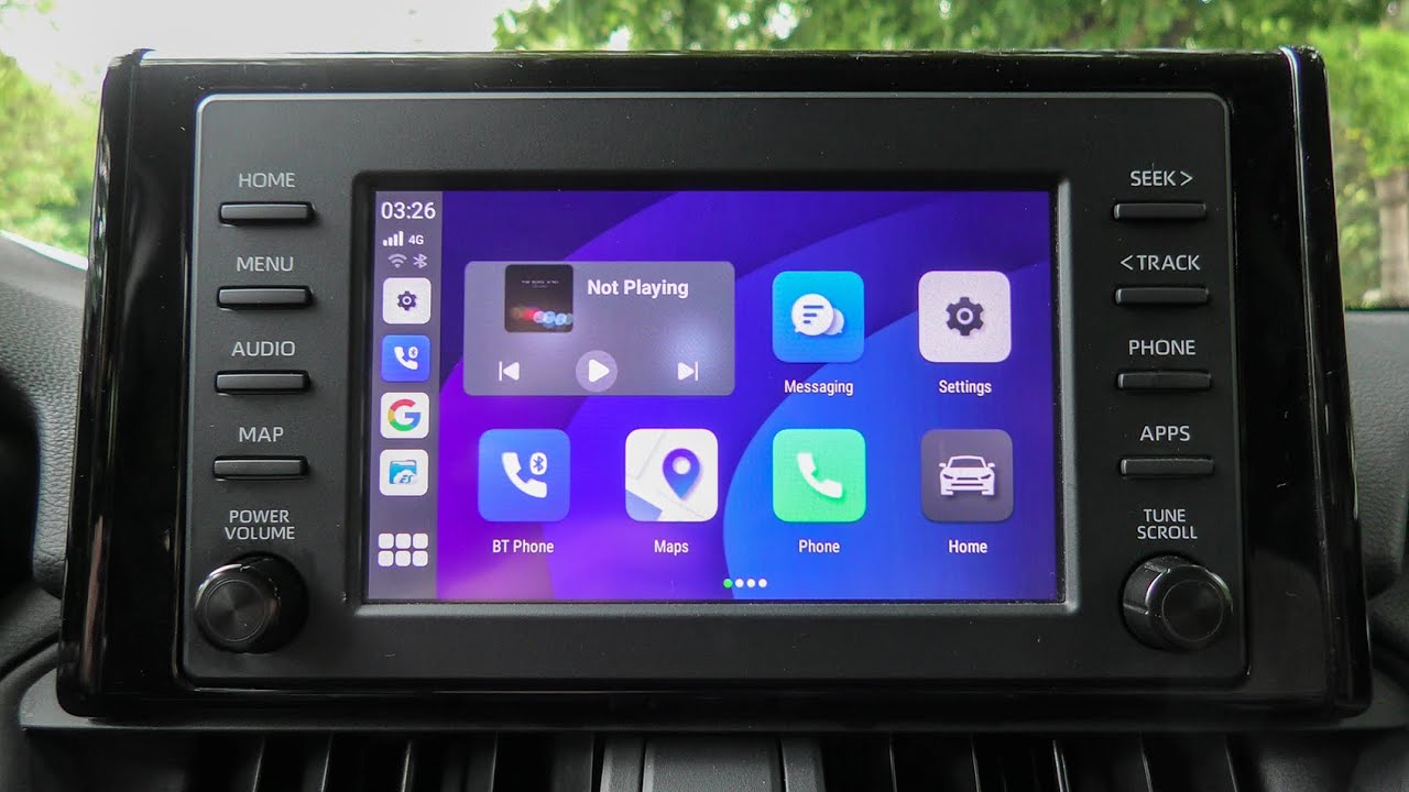 Toyota RAV4 (2019-2022): Android AI Box. Full Android OS, Wireless Android Auto, Apple CarPlay.