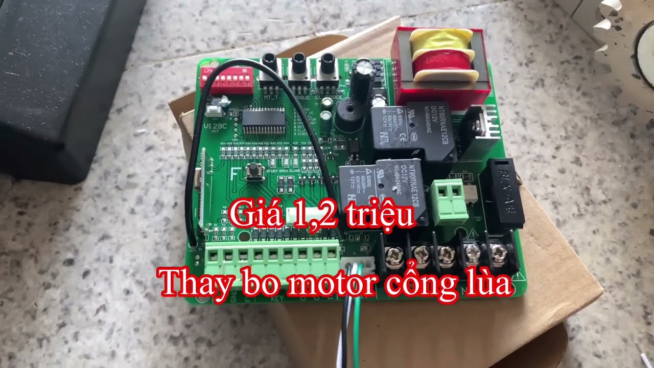 Phụ kiện motor cổng lùa giá 900