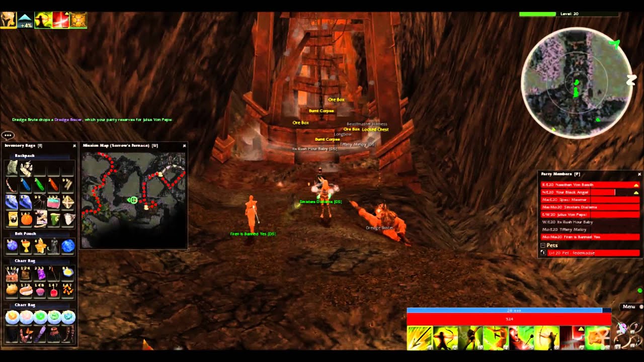 Guild Wars Nostalgia - Sorrows Furnace Oldschool