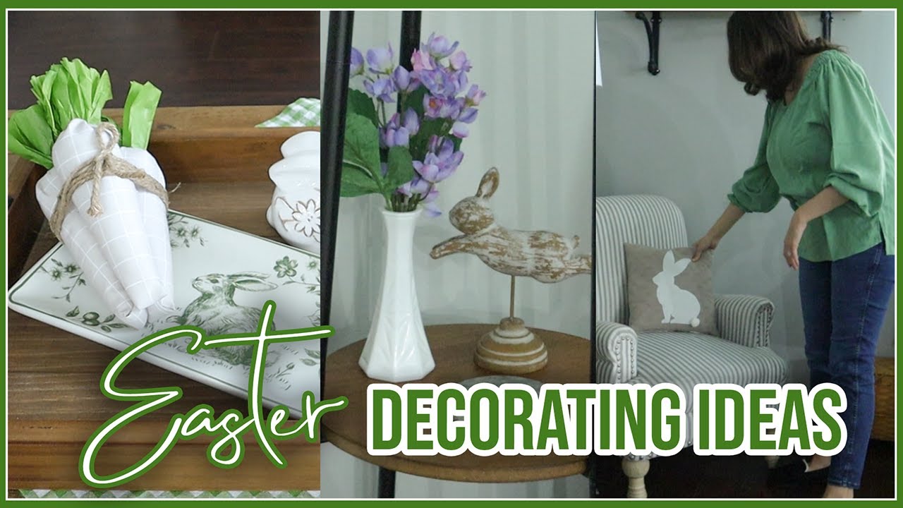 🐇 Decorate My WHOLE House for Easter with Me! | Easter Decorating Ideas 2025