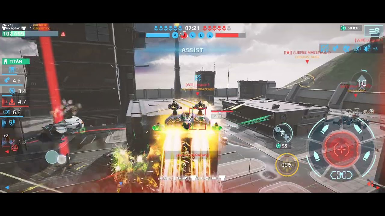 Vamos con todo?War robots 💥💥 DG 