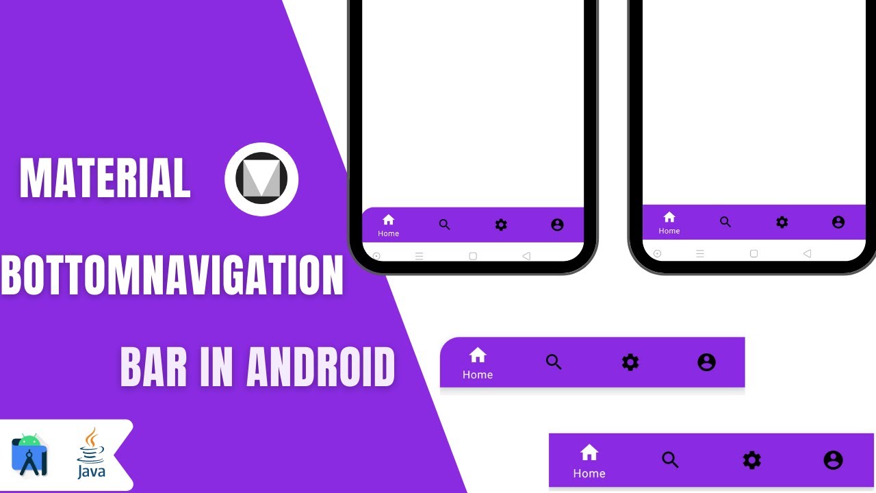 Material Bottomnavigation bar in Android||Customize Material Bottomnavigation bar||Tutorial-2020