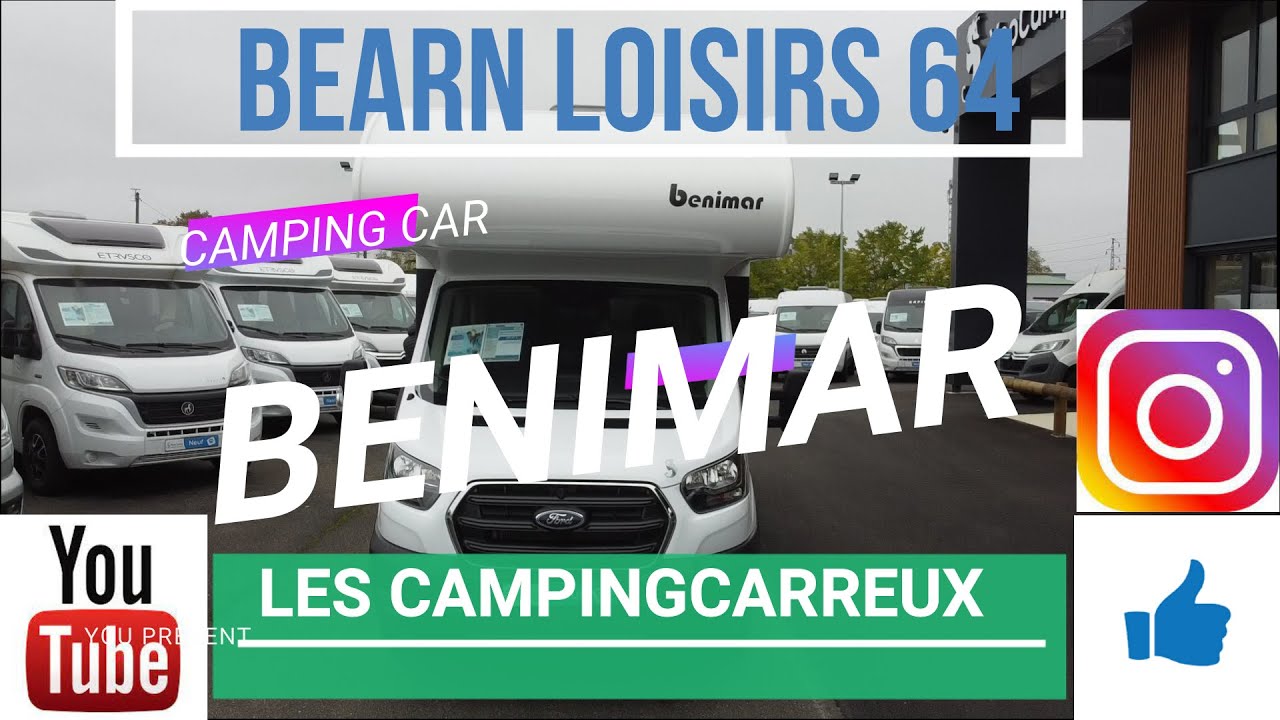 CAMPING CAR BENIMAR 340 UP SPECIALE FAMILLE
