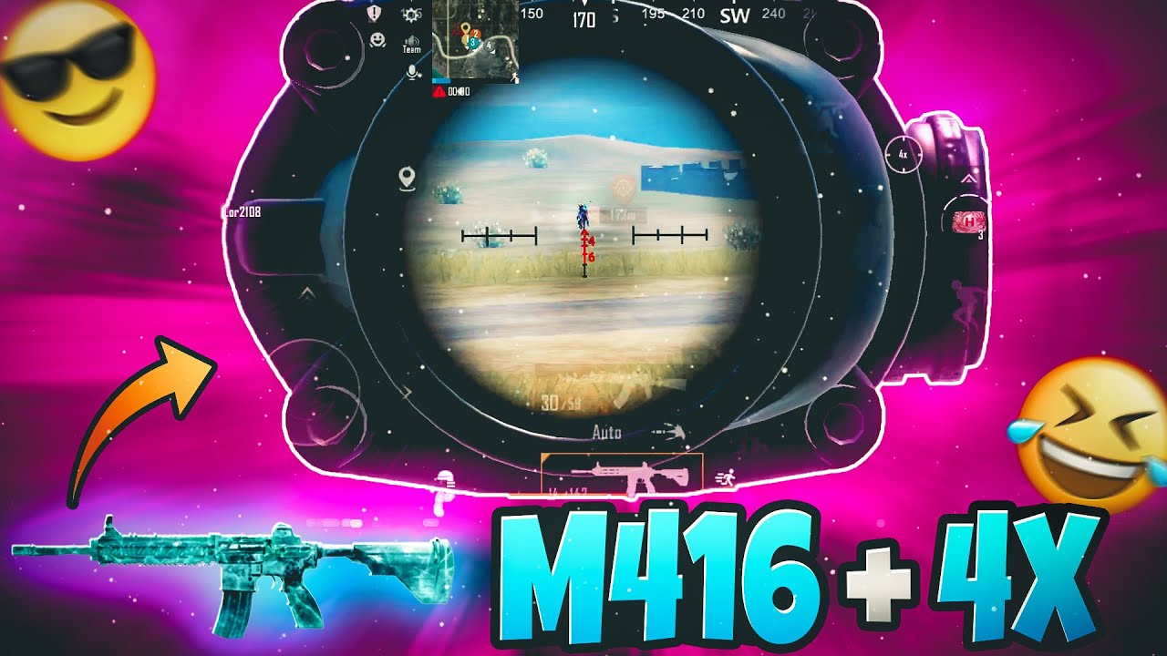 🔥THE POWER OF M416+4x🔥BGMI INTENSE GAMEPLAY | GAZEBO GAMING