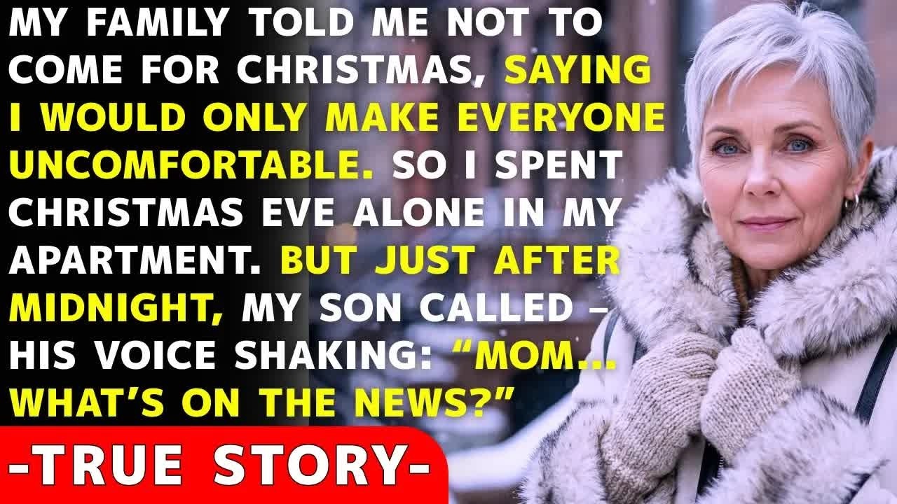 They Told Me Not to Come for Christmas — My Son Discovered I Was a Billionaire the Next Day