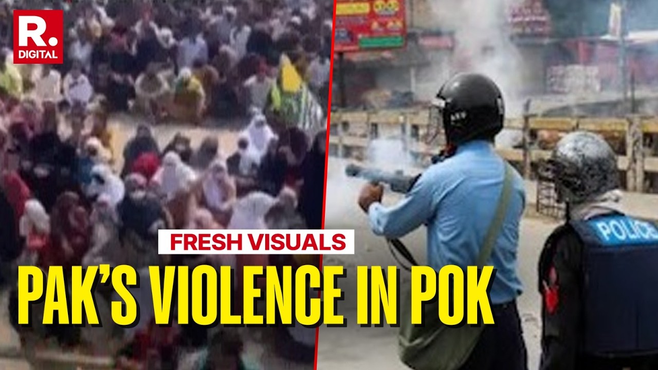 Fresh Footage Emerges From PoK As Protests Erupt Over Civilian Killings During Long March