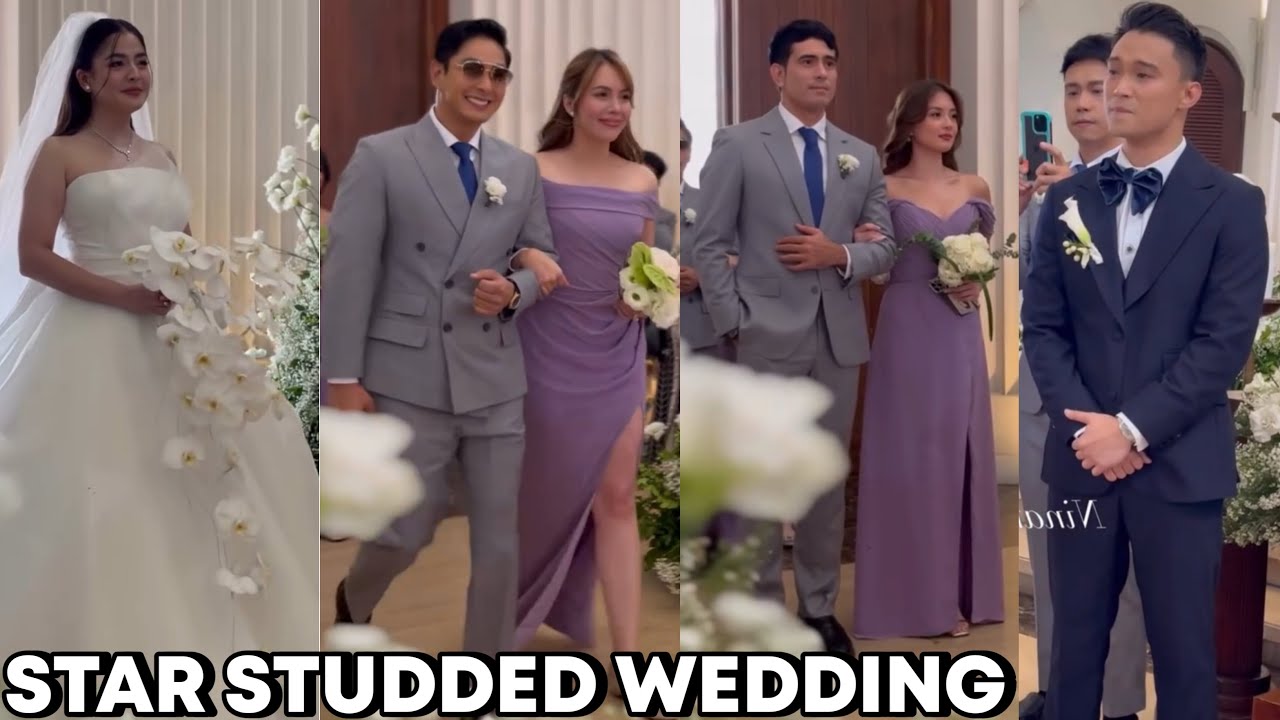 THE WEDDING ENTOURAGE Shaira Diaz and Ea Guzman | Coco Martin Julia Montes and Gerald Anderson❤️