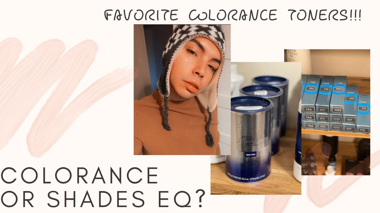 GOLDWELL COLORANCE OR REDKEN SHADES EQ| COMPARISON| MINI HAUL