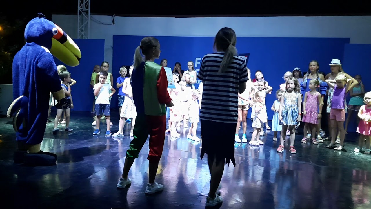 Турция 2021/ Детская дискотека в отеле Fun & Sun Smart Hane Sun 9.08.2021