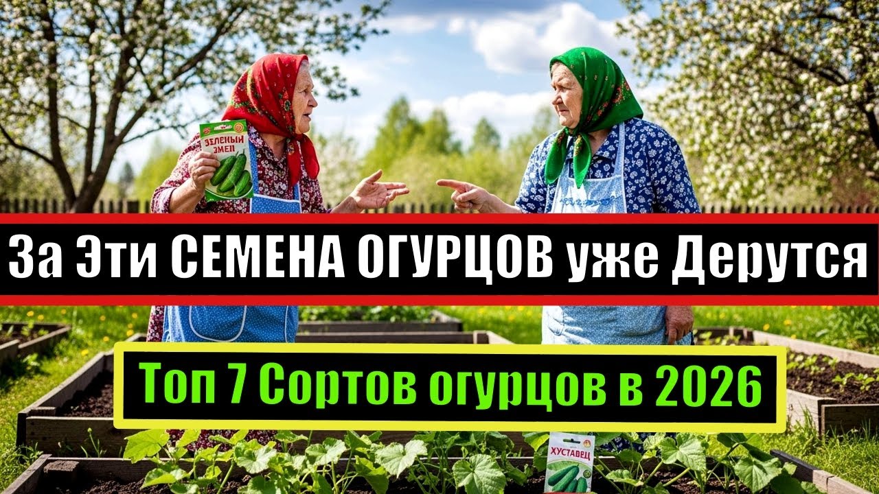 ЗАБУДЬТЕ ПРО СТАРЫЕ СОРТА! Посадите ЭТО в 2026-м: Урожай завалит подвал!