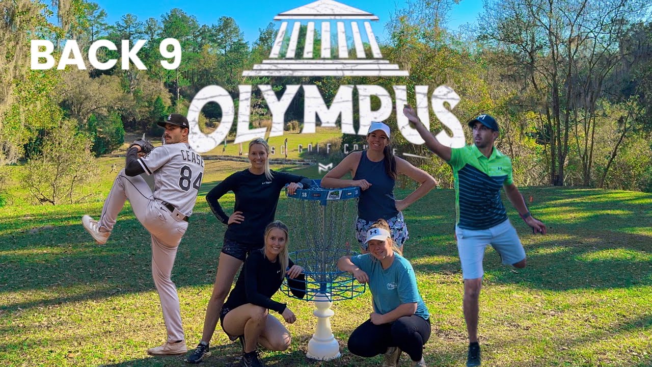 Best shot quads at Paul McBeth and Dylan Cease’s course, OLYMPUS! Back 9