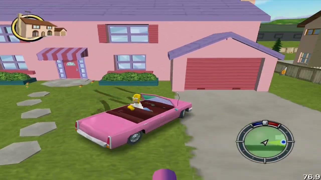 Мод «Hit & Run» для The Simpsons: 20-я годовщина Руана Де Ягера, ЧАСТЬ 1