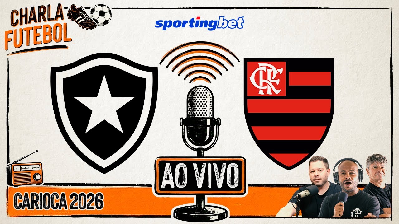 BOTAFOGO X FLAMENGO | NARRAÇÃO AO VIVO | CAMPEONATO CARIOCA