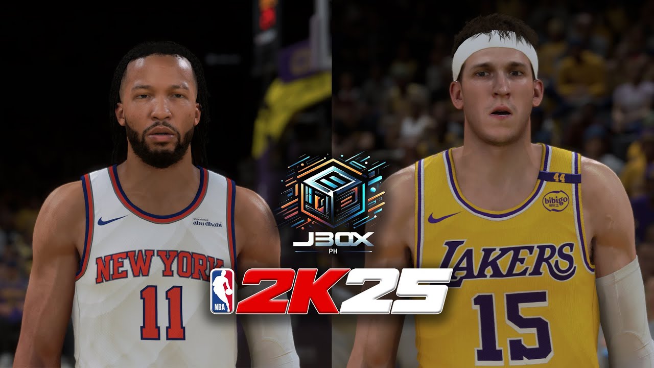 NBA 2K25 PC New Gen Mods | New York Knicks vs Los Angeles Lakers