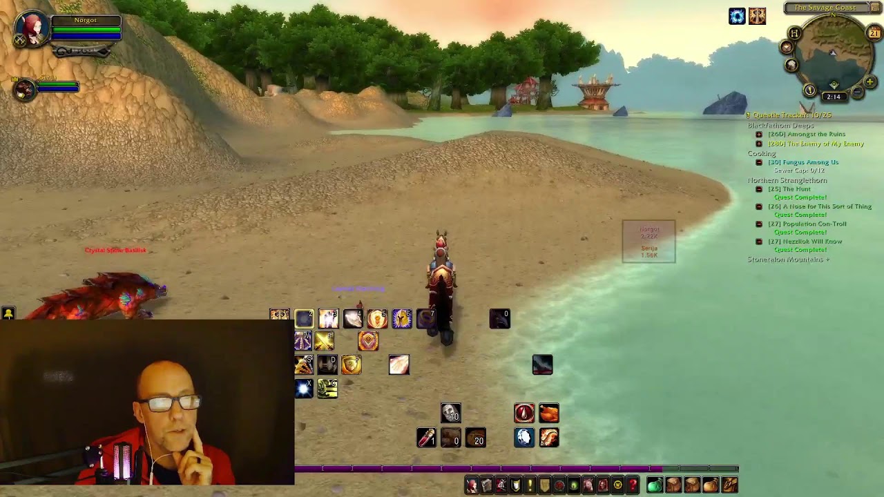 More Warcraft addiction.  2 Druids walk into Hillsbrad.