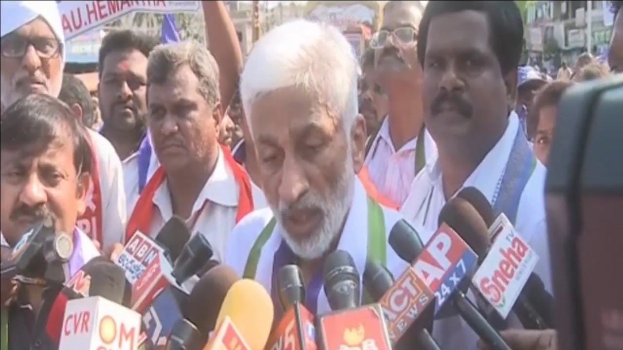 Chandrababu is just Like Bakasura Says YSRCP MP Vijay Sai Reddy