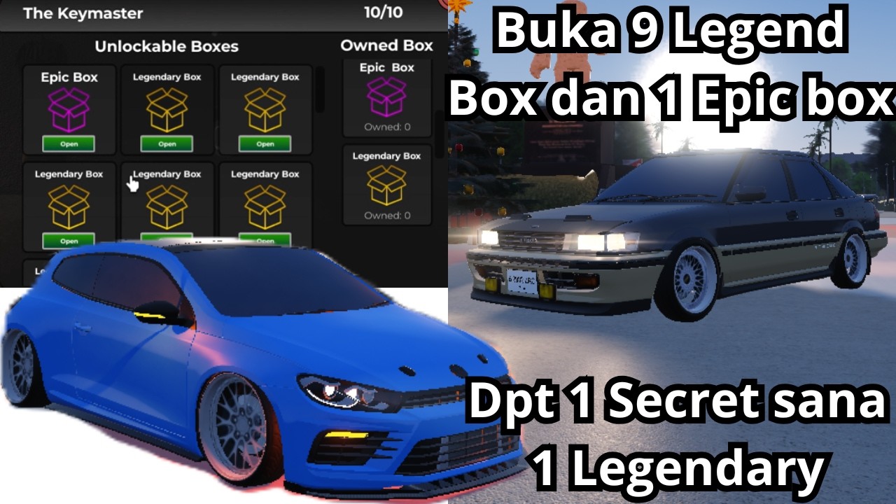 Buka 9 box Legend dan 1 Epic Box😯|Roblox CDID|