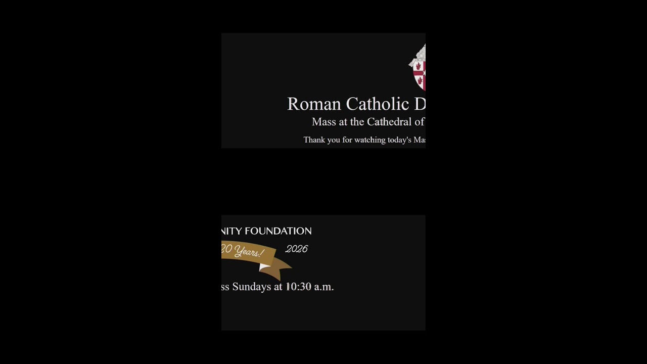 Mass from the Cathedral of Mary of the Assumption, Saginaw