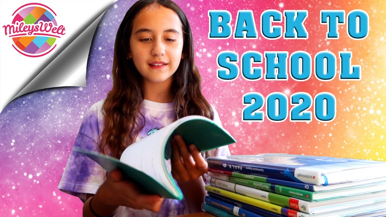 BACK TO SCHOOL 2020 SUPPLIES - Es geht wieder los! 😭🤯 | Mileys Welt