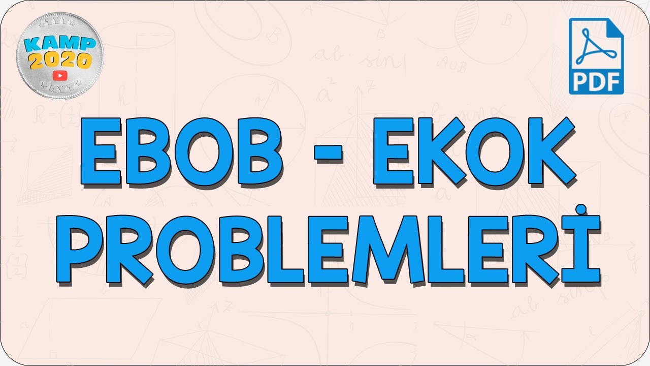 Ebob - Ekok Problemleri | Kamp2020