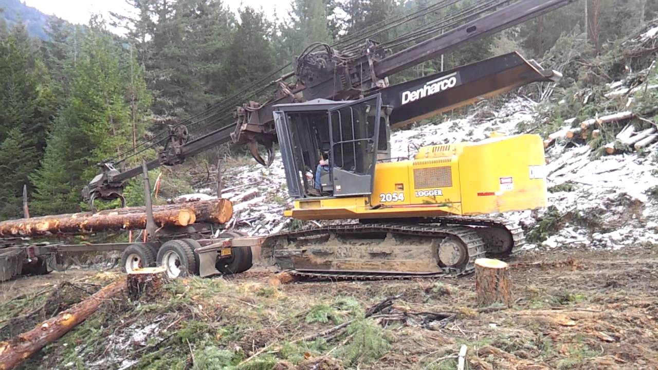 Loading Log Truck
