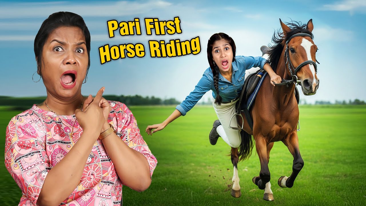 Horse Riding Disaster ! Actually Fell 