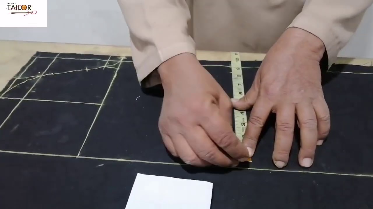 How to cut single breast 2 button coat || 2 button walay coat ki cutting || #1 || part 3