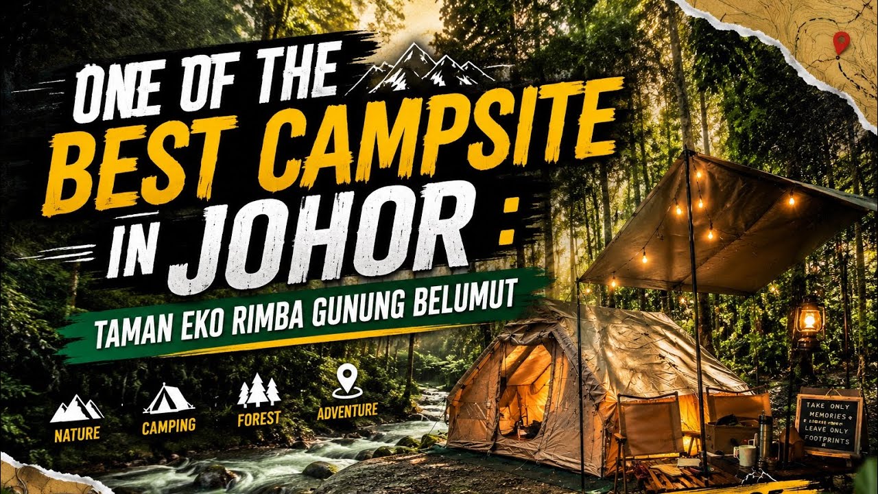 One of the best Campsite In Johore & Murah | Tak Jemu Kesini