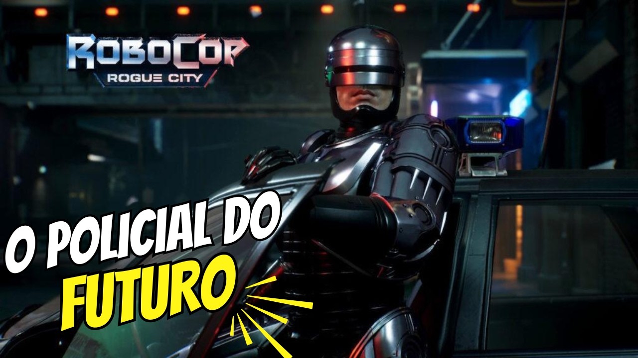 Bandidagem passa mal pro ROBOCOP - Rogue City PS5 Gameplay