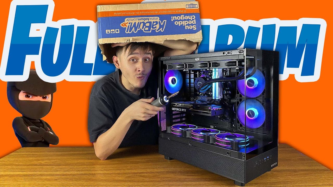 Montamos um PC FULL KABUM de R$ 13 mil do Cliente