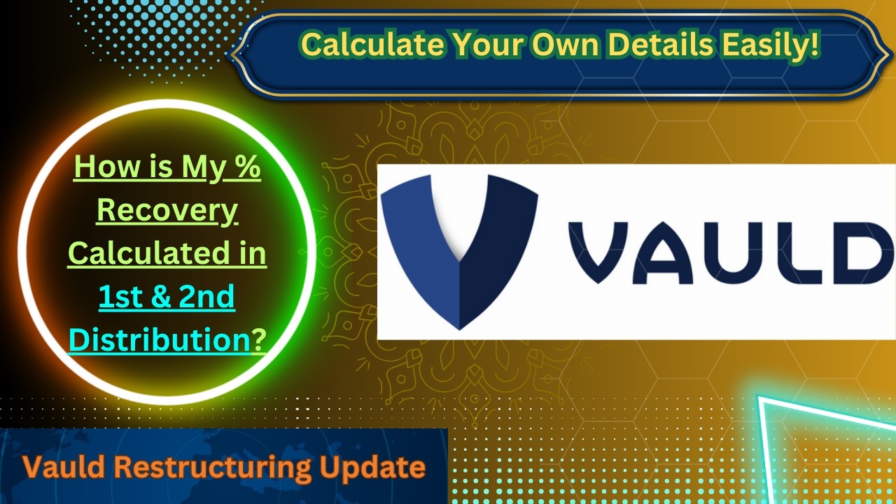 🤔 VAULD Recovery % Explained (Step-by-Step) 🔍 | Crypto.com | #vauld #crypto #drezillion