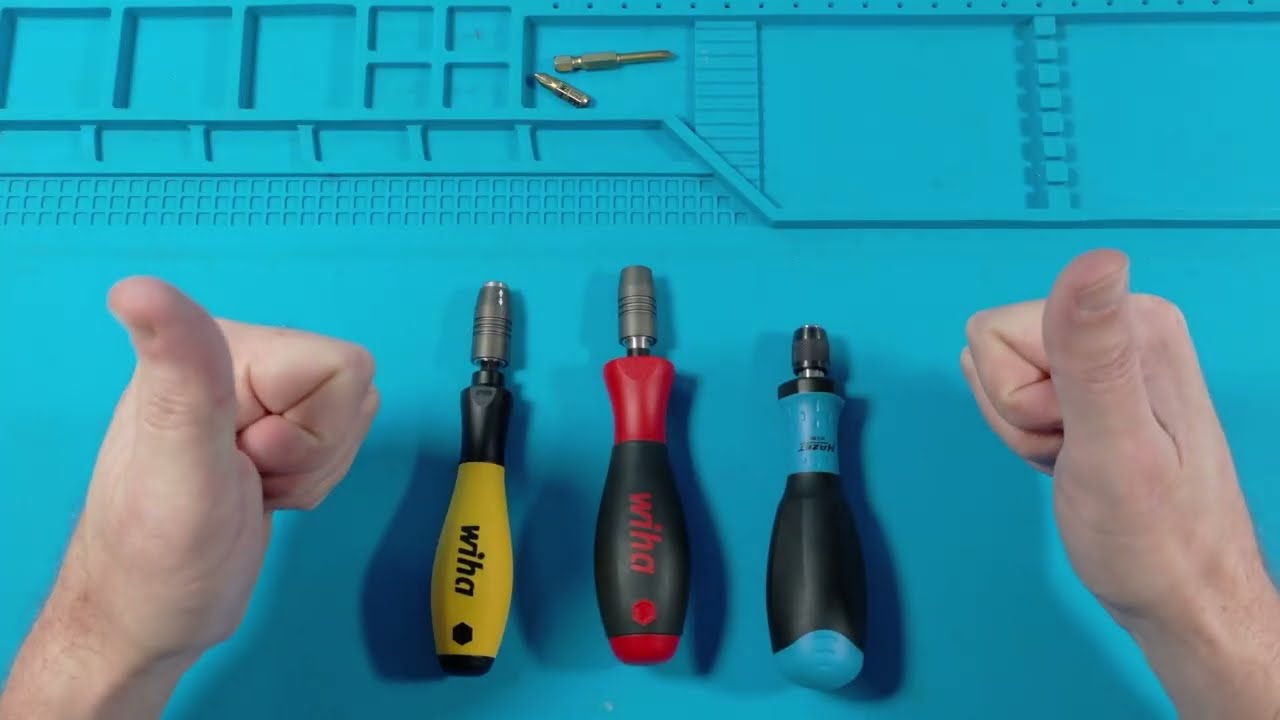 Comparing locking screwdrivers: Wiha and Hazet