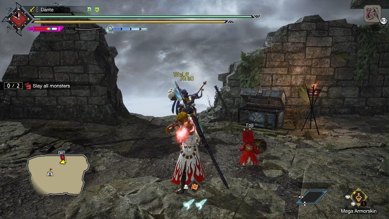 Monster Hunter Rise Primordial and Windy Risen