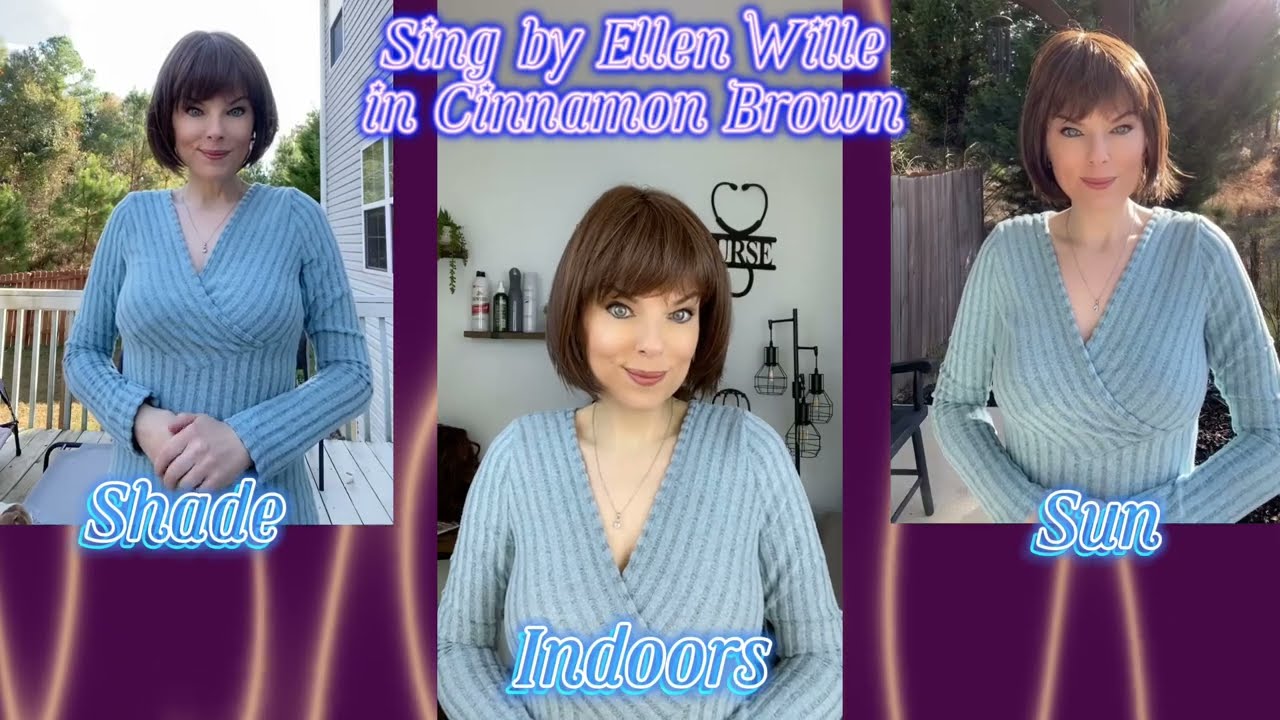 Sing by Ellen Wille in Cinnamon Brown! Indoor/Sun/Shade! You can find her at MyHairMail.com 
