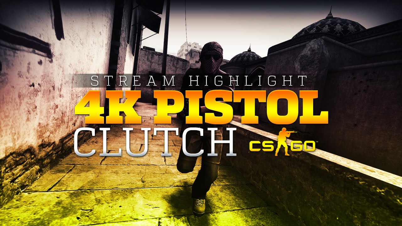 CSGO: 4v1 Pistol Clutch (Stream Highlight)