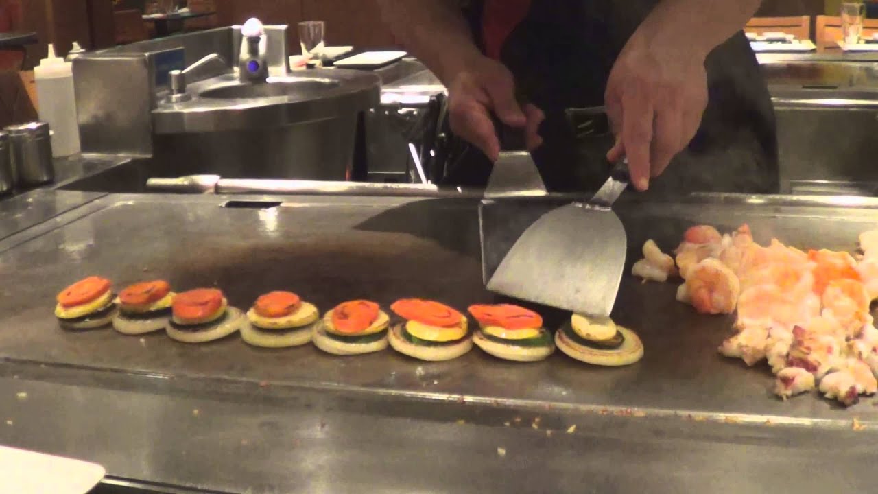 Teppanyaki on NCL Pearl, December 2014 with Chef Romel Bernal