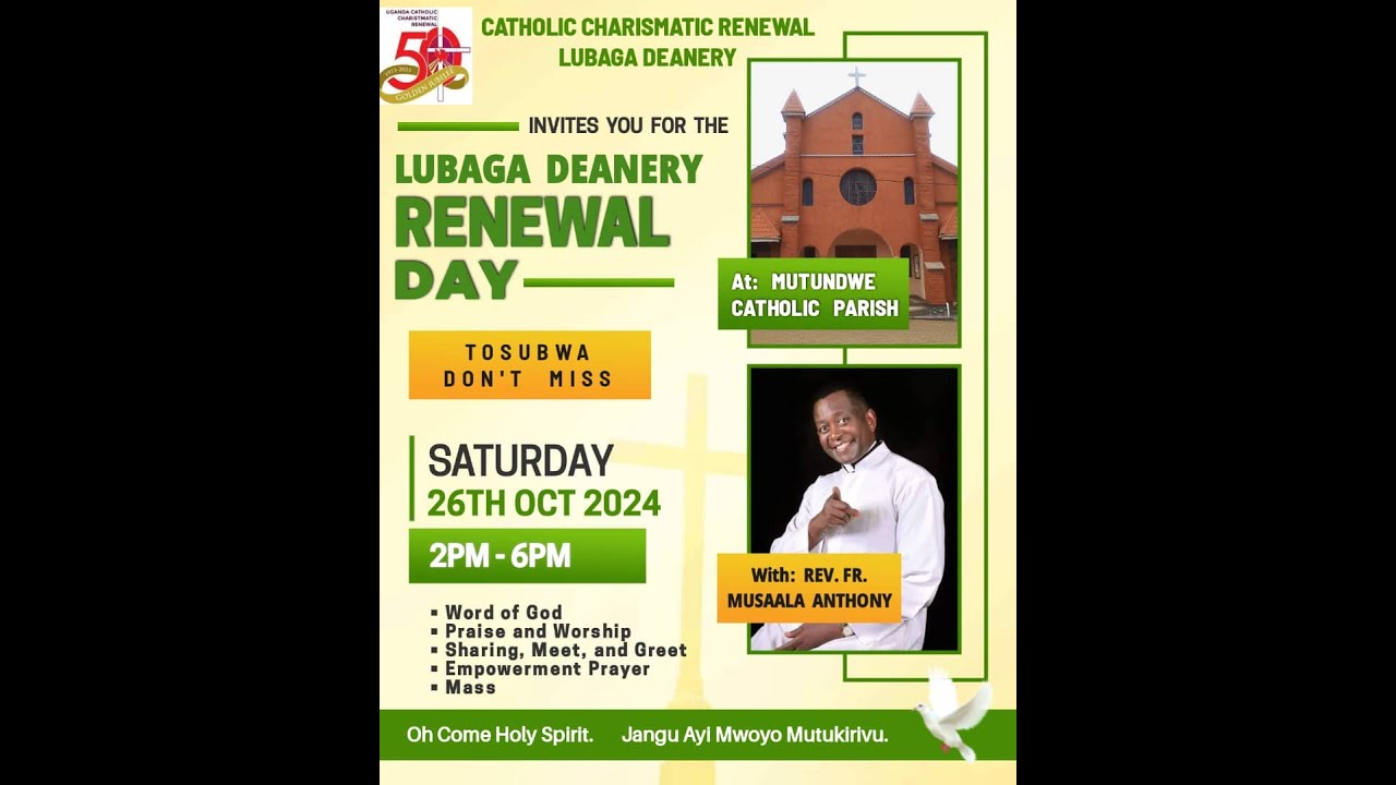 LUBAGA DEANARY RENEWAL @ MUTUNDWE PARISH