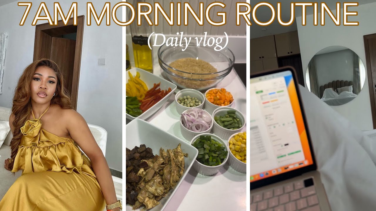 7AM MORNING ROUTINE |  10 healthy habits for a successful 2024 | Silent Vlog