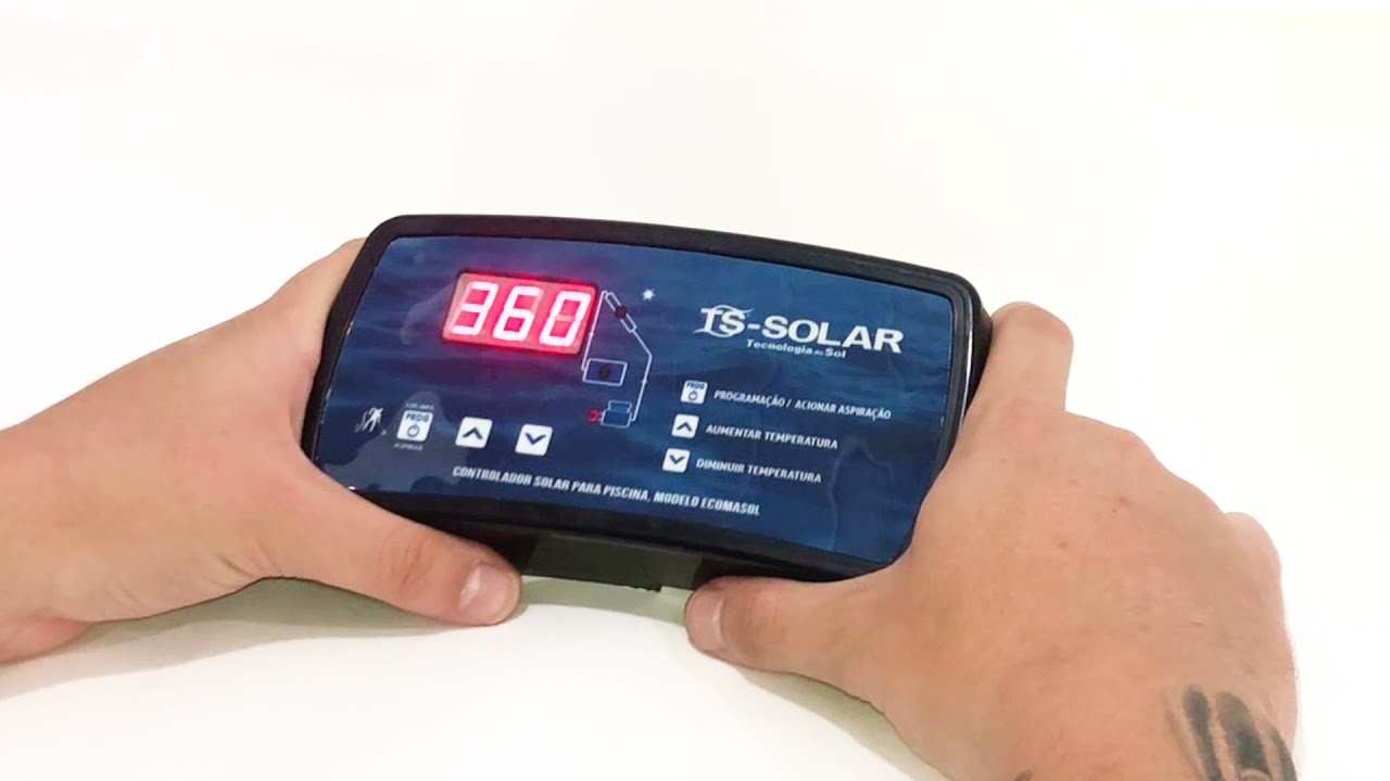 Controlador Solar Ecomasol  - Passo a passo de como configurar